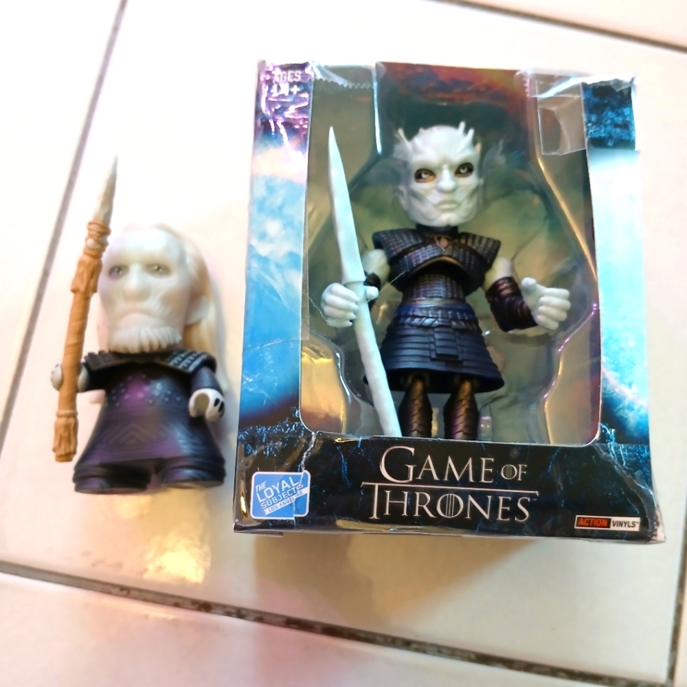 Two Blind Box Game of Thrones Vinyl Figures.